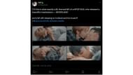 HOLLAND is the first openly gay idol in the industry and his K-pop music video featured a kiss between two men. (Image via X/@JuKyulate)